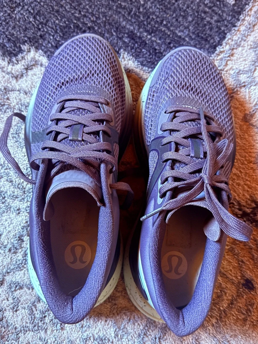 Lululemon Athletic Blissful Running Shoes - Mauve like new